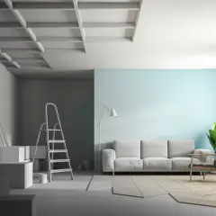Jak pomalować ścianę w salonie - proste triki i kolorowe inspiracje