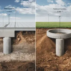 Płyta fundamentowa czy fundament - co lepiej wybrać na trudne grunty?