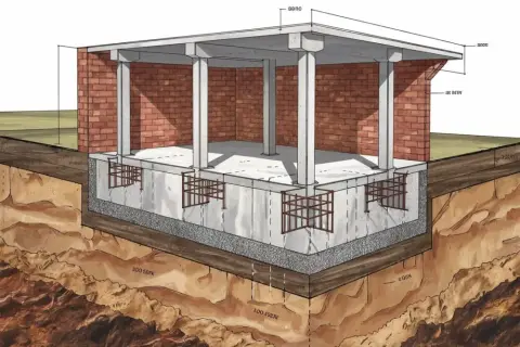 Jaki głęboki fundament pod garaż? Kluczowe informacje, które musisz znać