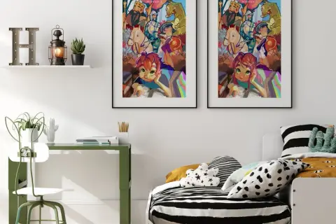Jak powiesić plakat na ścianie bez uszkadzania powierzchni